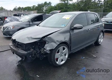 2012 Volkswagen Gti 4-Door из США, поврежденный, VIN WVWHD7AJ8CW201055